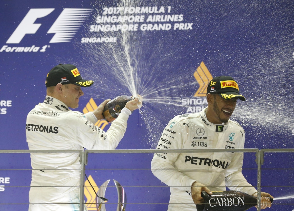 F1 Gp Singapore, Bottas: «Abbiamo limitato i danni»