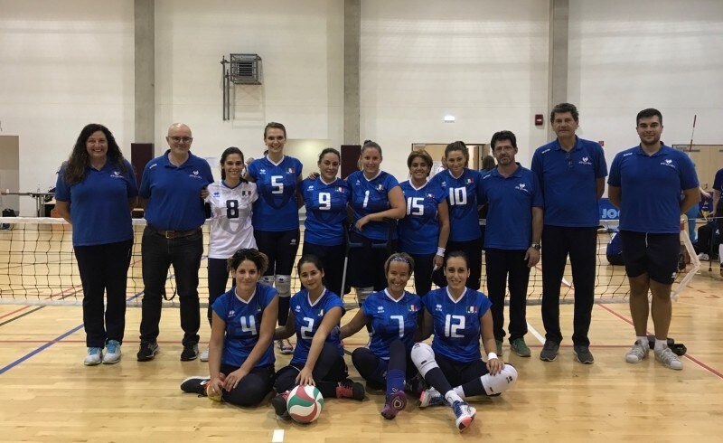 Sitting Volley: tre vittorie in Ungheria la nazionale femminile