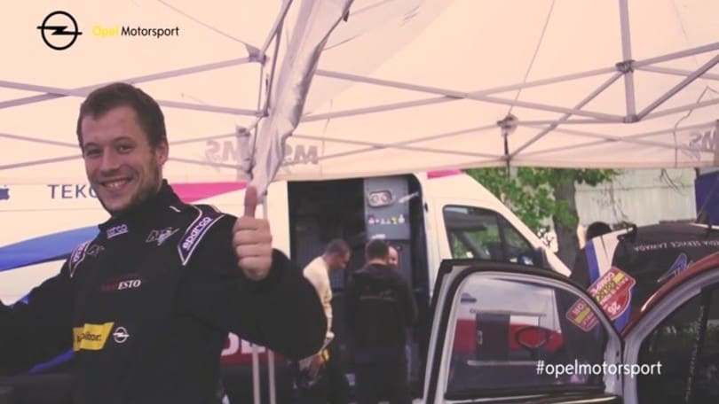 Opel al Rally di Roma, i piloti si preparano