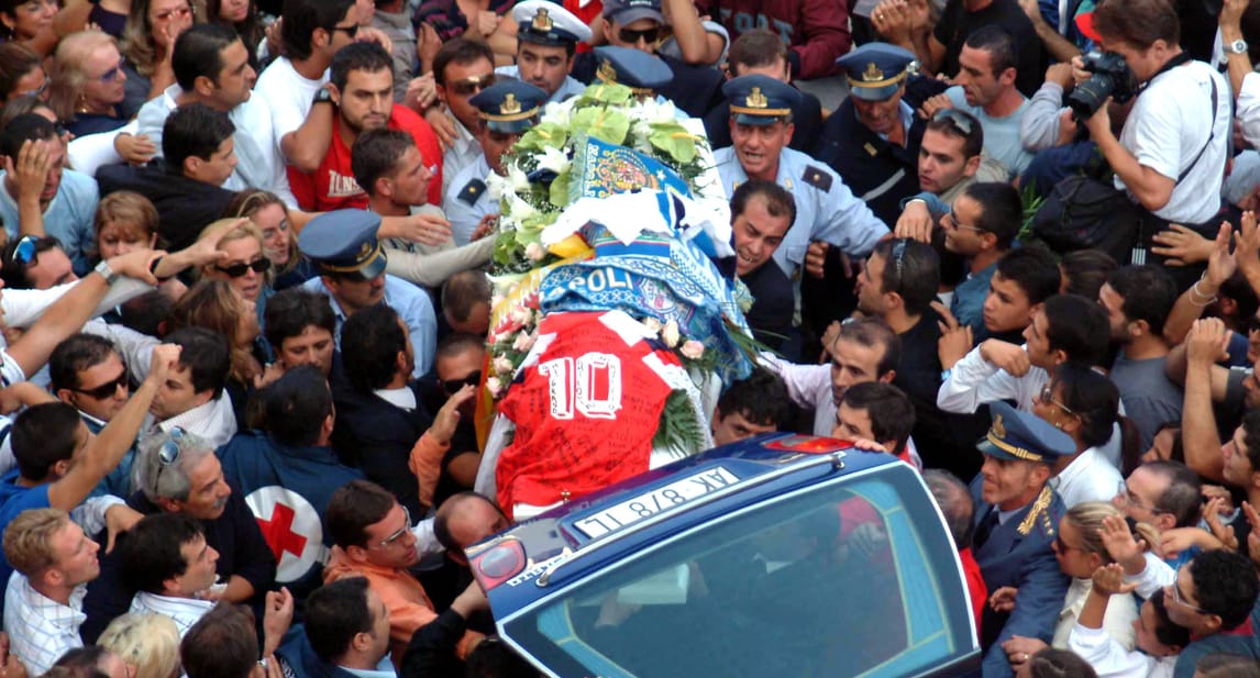Sergio Ercolano, Avellino-Napoli e una tragedia senza luce