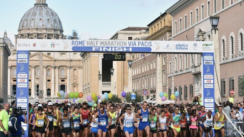 6000 runner per un messaggio di pace con Roma Half Marathon Via Pacis