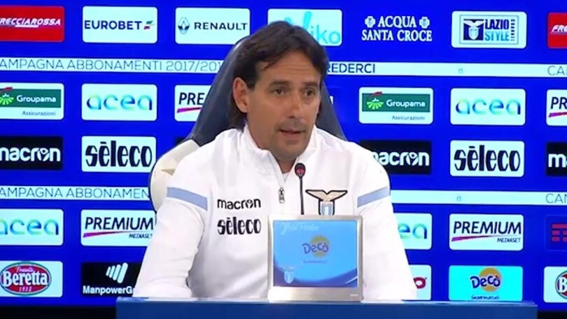 Inzaghi: "Lazio coraggiosa contro il Napoli"