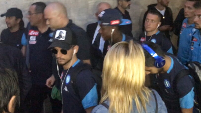 Napoli, ovazioni a Roma per "Ciro" Mertens