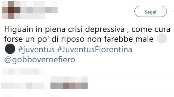 Higuain, un'altra partita negativa: i social si interrogano