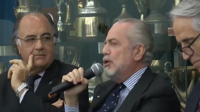 Scudetto? De Laurentiis scaramantico