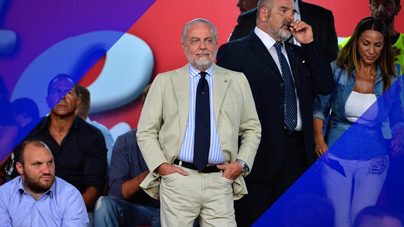 Napoli, De Laurentiis e la scaramanzia scudetto