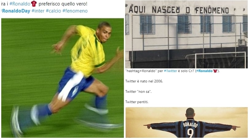 La 'gaffe' di Twitter non rovina la festa al 'Fenomeno': «Auguri Ronaldo!»