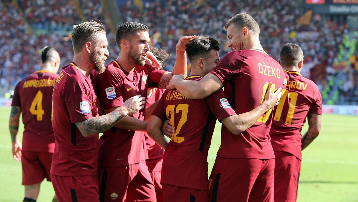 Roma-Udinese 3-1: Dzeko e El Shaarawy show all'Olimpico