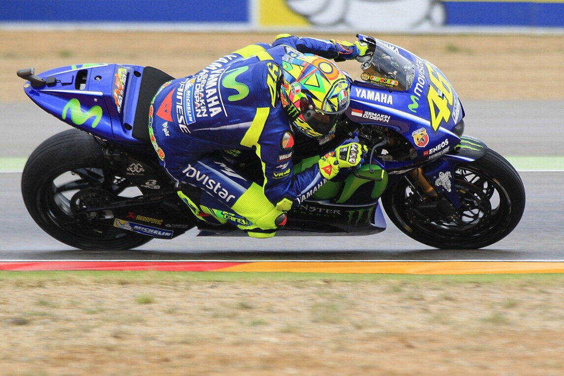MotoGp Yamaha, Rossi: «Fatto il massimo, meglio qui che a casa»