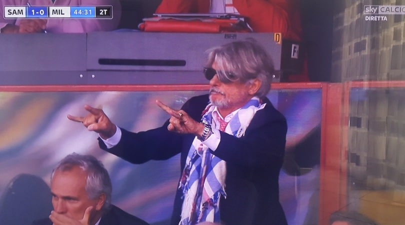 Sampdoria, Ferrero show: la scaramanzia funziona