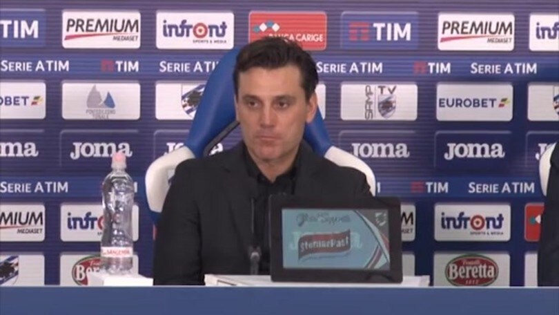 Montella: "Black out mentale"
