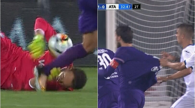 Fiorentina-Atalanta 1-1, ecco i due rigori negati ai viola