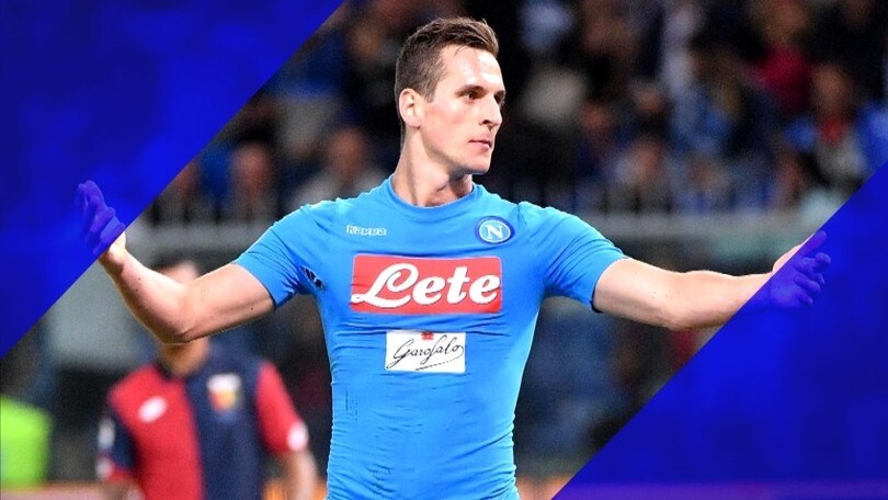 Napoli, Milik torna a febbraio