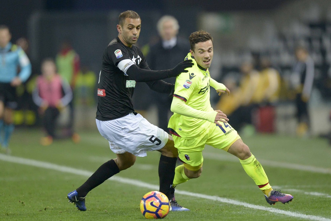Serie A Udinese, lesione Danilo: niente Sampdoria