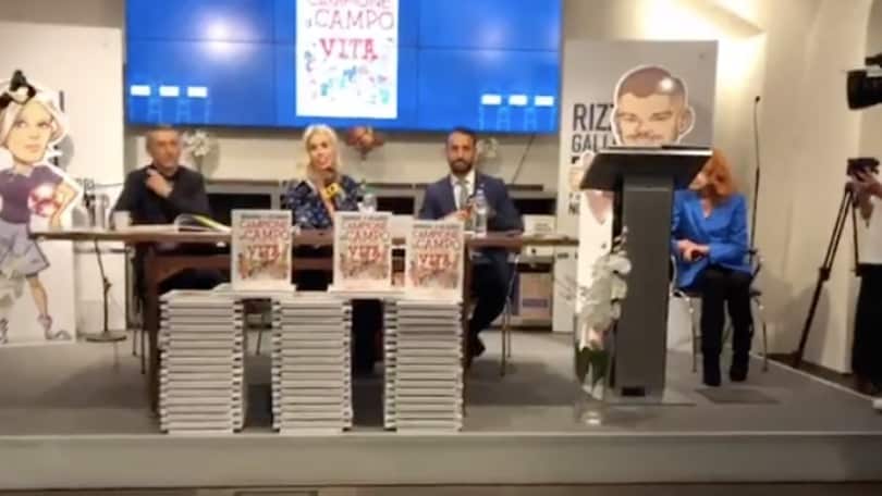 Inter, Wanda Nara presenta il suo libro e parla di Icardi: «La clausola? Per ora va bene così»