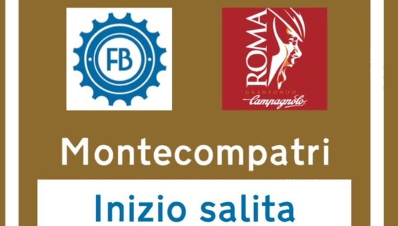 Granfondo Campagnolo 2017: cartelli fissi segnalano le salite