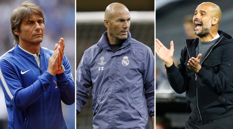 Champions League, se gli allenatori tornassero in campo: la Top 11 della Uefa