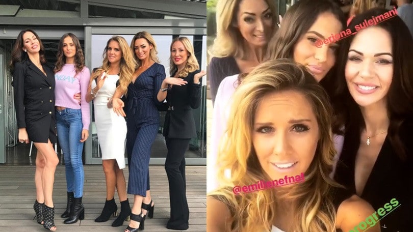 Reunion di wags a Milano: lady Dzemaili guida "le capitane"