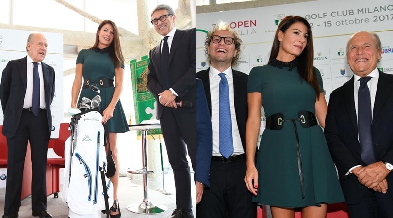 Spettacolo Open d'Italia, la madrina è Ilaria D'Amico