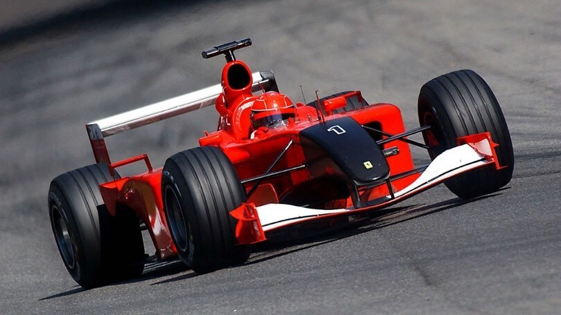 All'asta la Ferrari F2001 di Schumacher, vale 4 milioni di euro