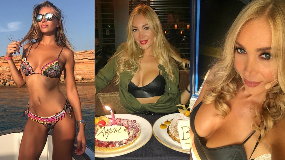 La showgirl &egrave; nata il 28 settembre: per l'occasione ha ricevuto due torte di compleanno