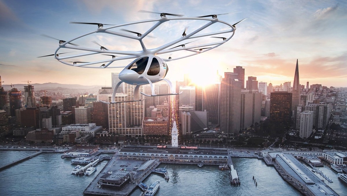 Volocopter, il primo eli-taxi a guida autonoma