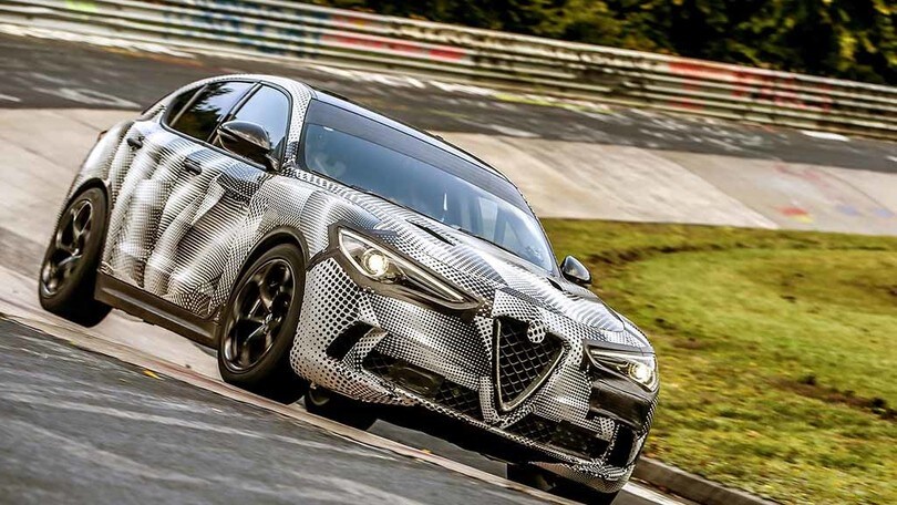 Stelvio Quadrifoglio: record per Suv al Nurburgring