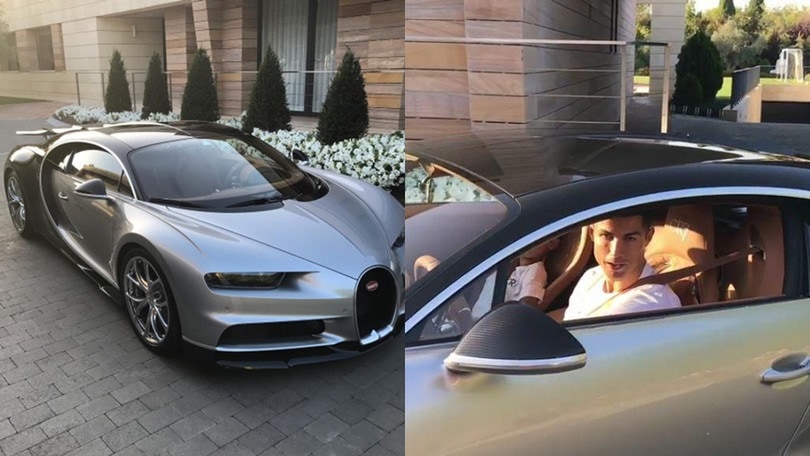 Ronaldo si regala una Bugatti da 3 milioni di euro