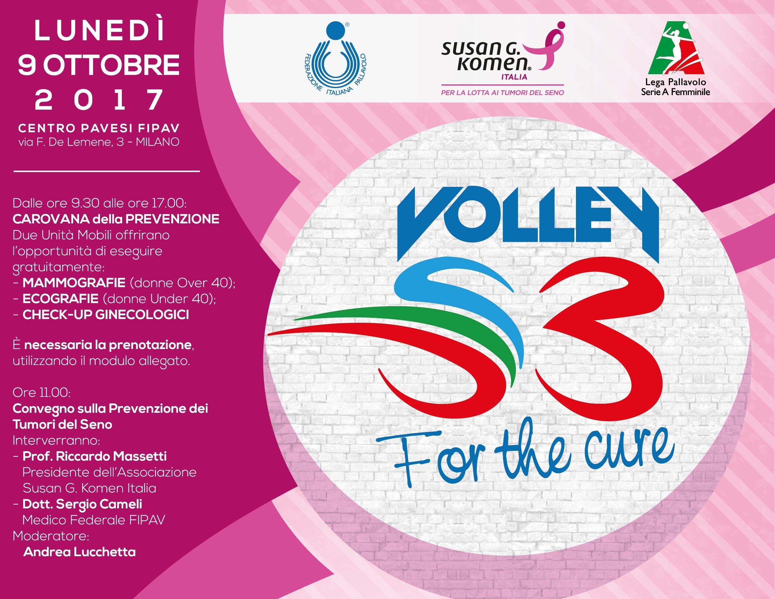 Volley: Pallavolo e prevenzione al Centro Pavesi