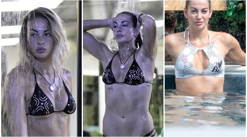 Veronica Angeloni, sexy doccia nella casa del Grande Fratello Vip