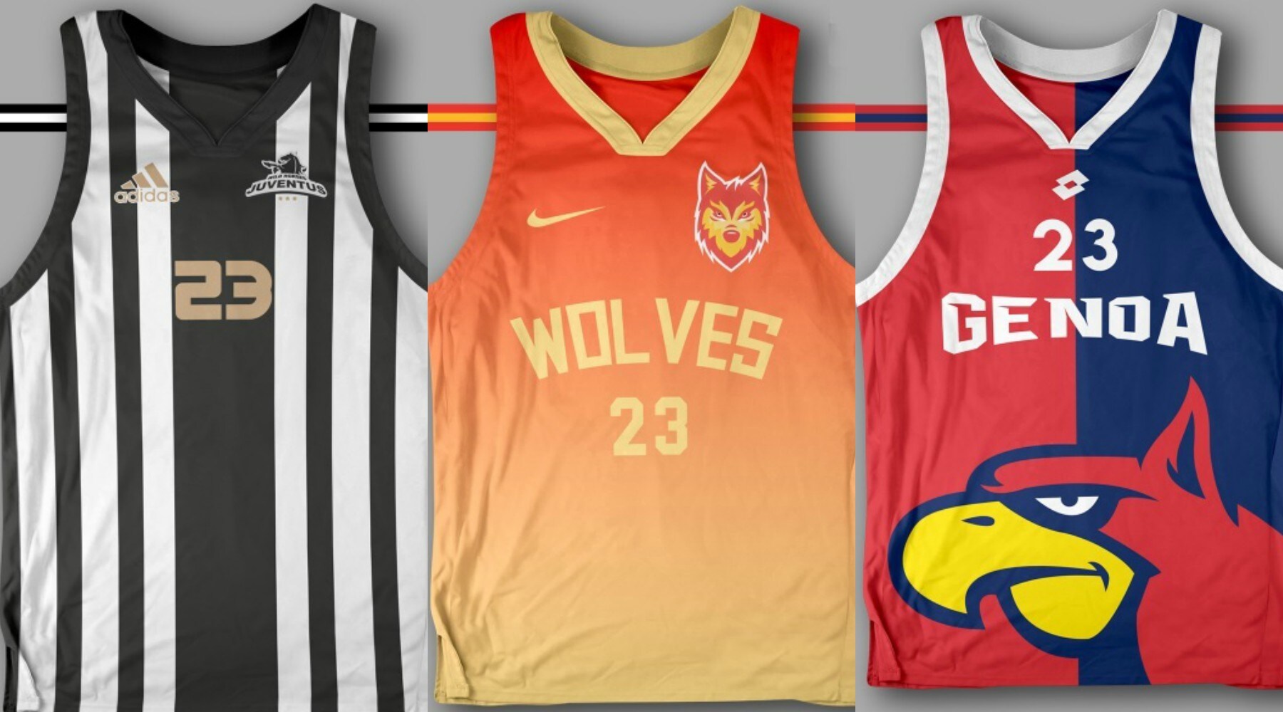 La Serie A sbarca in NBA: ecco come sarebbero le maglie