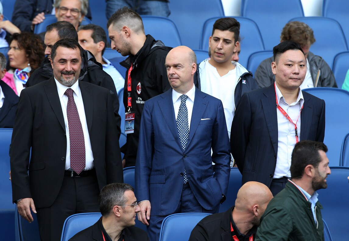 Milan, Mirabelli: «Ancelotti? Vogliamo continuare con Montella»
