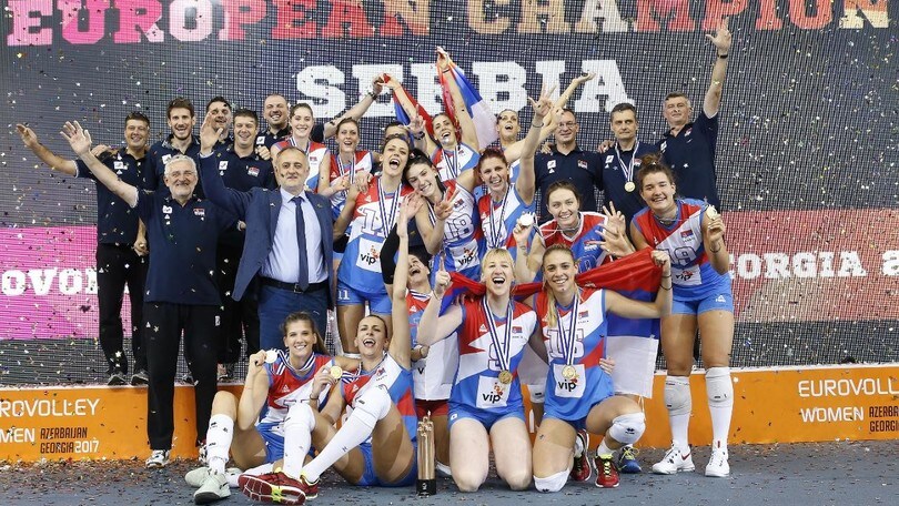 Volley: Europei Femminili, la Serbia è campione