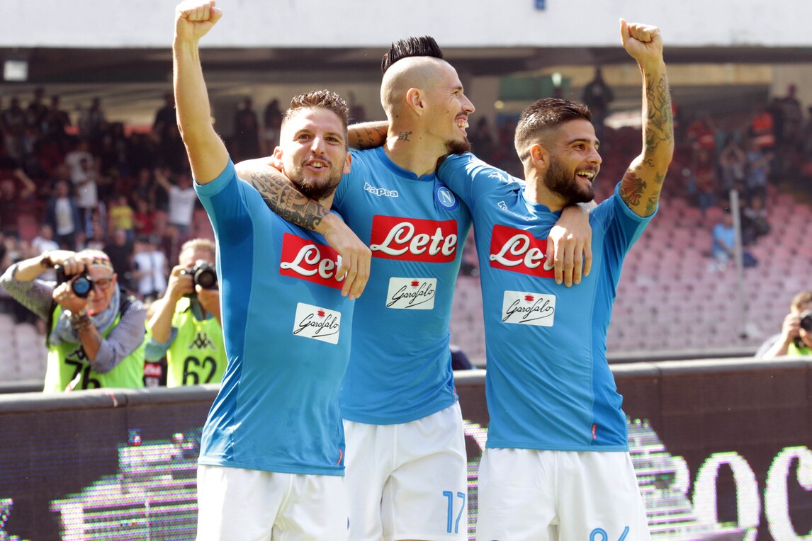 Serie A, comanda il Napoli con numeri da capogiro
