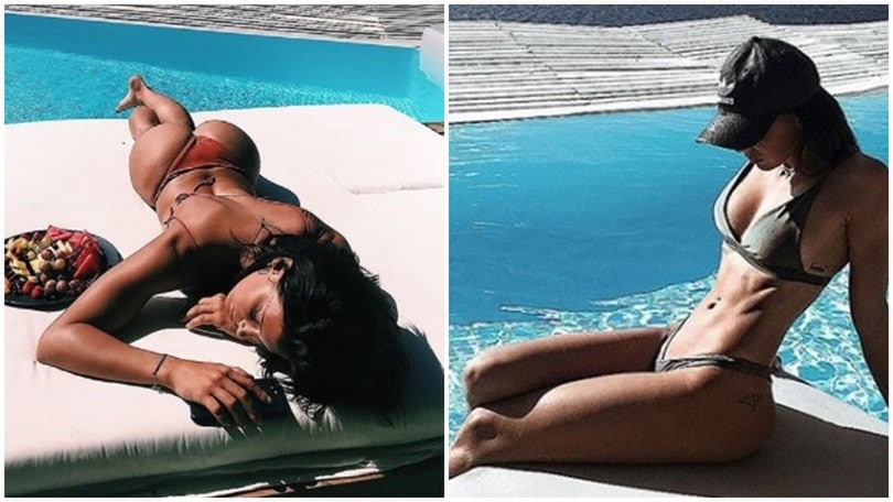 Per Giulia Calcaterra l'estate non è finita: relax a Mykonos