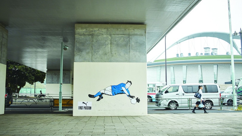 Tokyo e Johannesburg, ecco i nuovi murales su Buffon