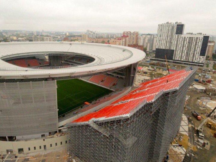 Ekaterinburg Arena troppo piccolo: aggiungono due tribune all'esterno!