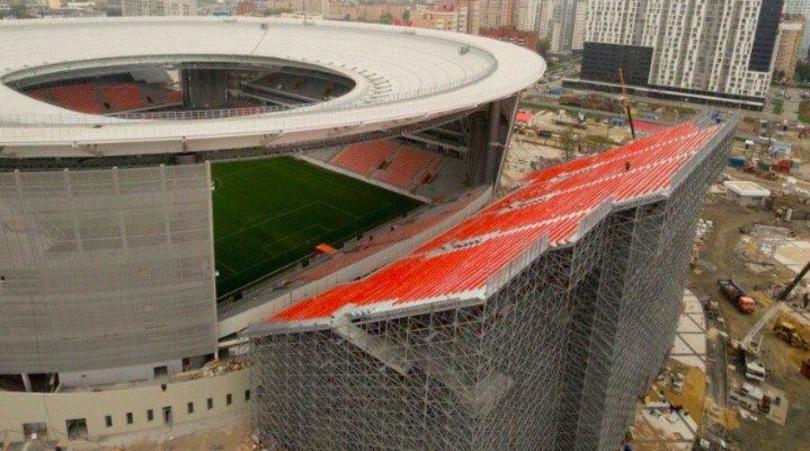 Ekaterinburg Arena troppo piccolo: aggiungono due tribune all'esterno!