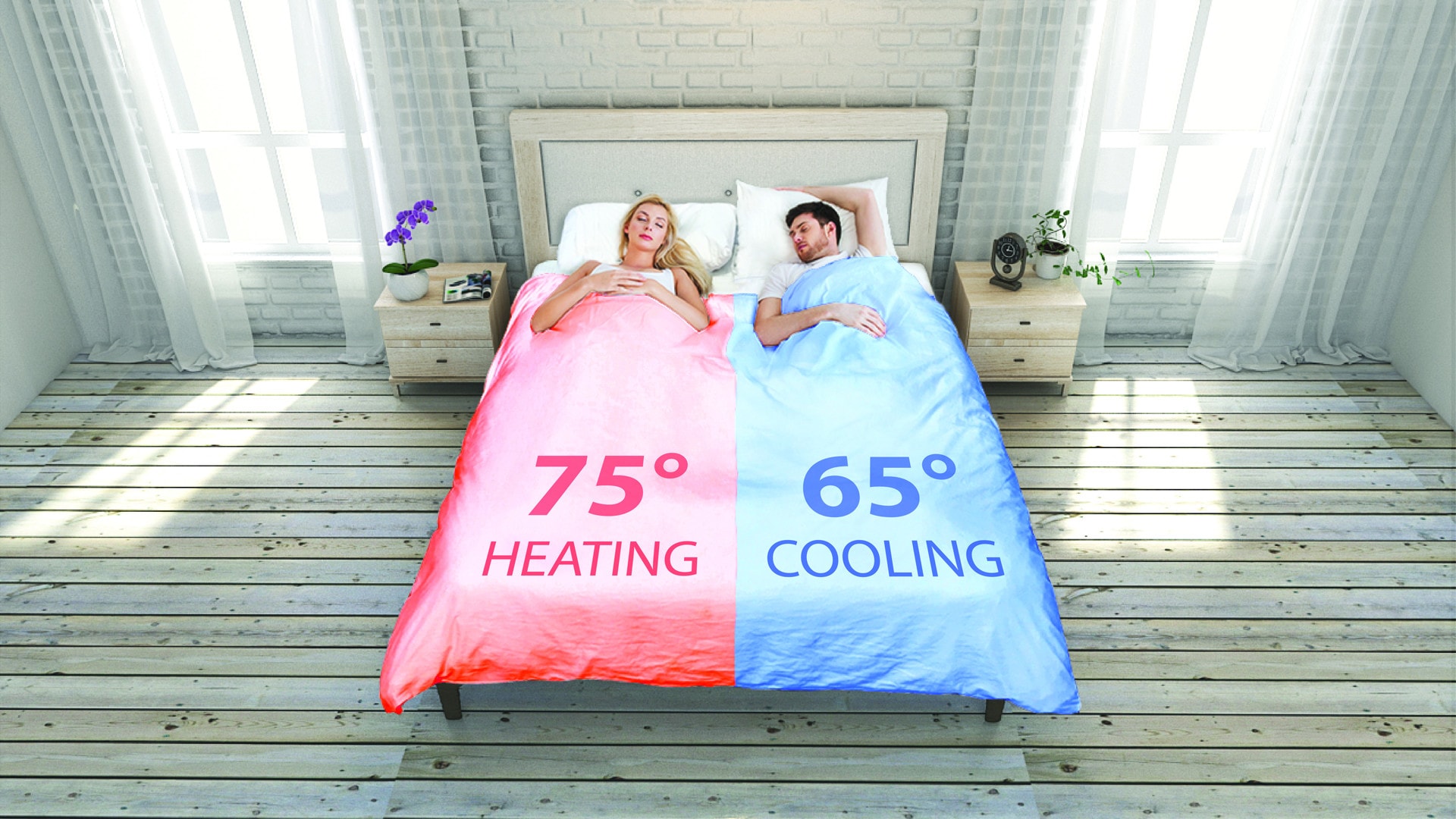 Smartduvet, a letto con la coperta intelligente