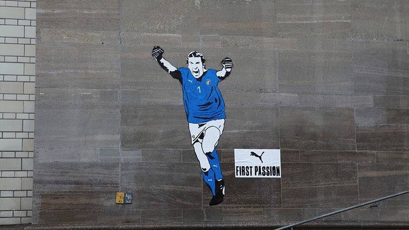 A Berlino un nuovo murale di Buffon, ecco le foto
