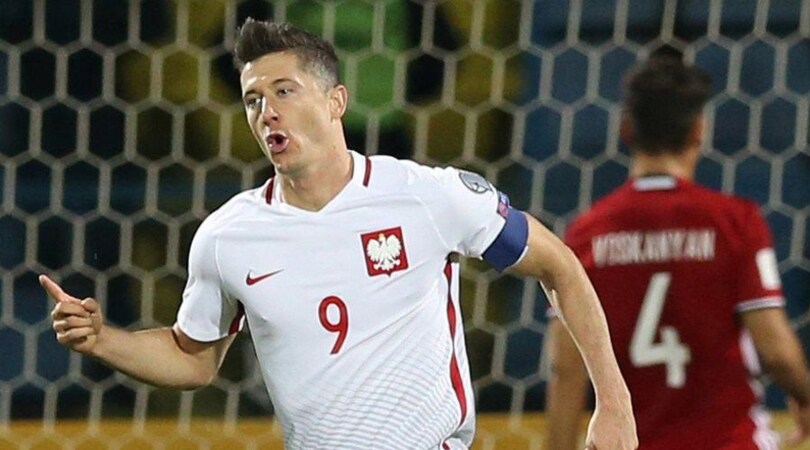 Polonia, sei gol all'Armenia. Vince la Rep.Ceca