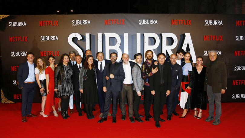 Suburra: La Serie, le foto della premiere