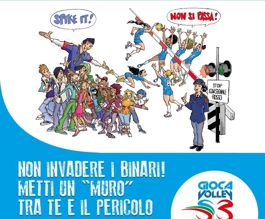 Volley: Ansf,Polfer e Fipav insieme per la sicurezza ferroviaria