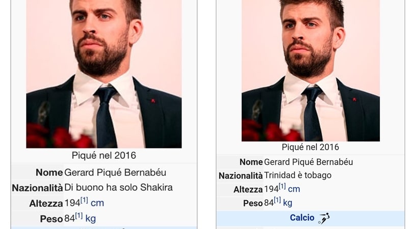 Catalogna, ironia su Piqué: quante nazionalità per il difensore!