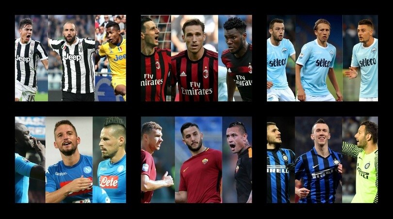 Serie A, le big di oggi con solo 3 stranieri: chi scegliereste?
