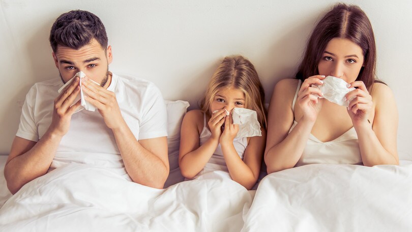 L’autunno porta i primi freddi e…l’influenza