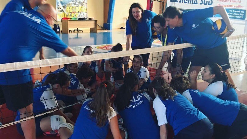 Sitting Volley: la nazionale femminile in ritiro a Villa San Giovanni