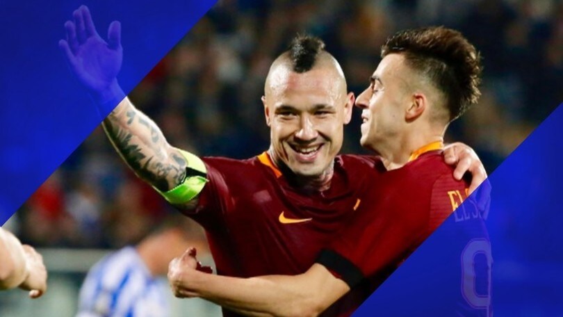 Roma, Nainggolan carico per il Napoli