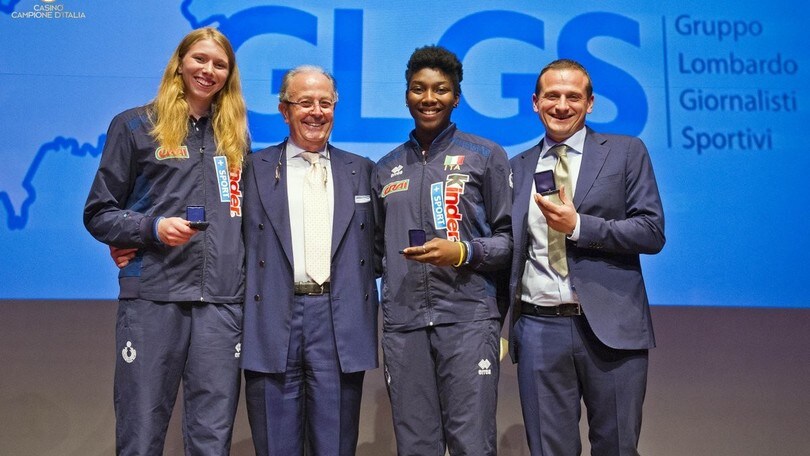 Volley: Le campionesse del Mondo U.18 premiate dall'USSI Lombardia