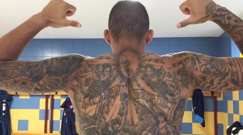 Tatuaggi, che passione tra i calciatori! Ecco l'ultimo mostrato da Allan
